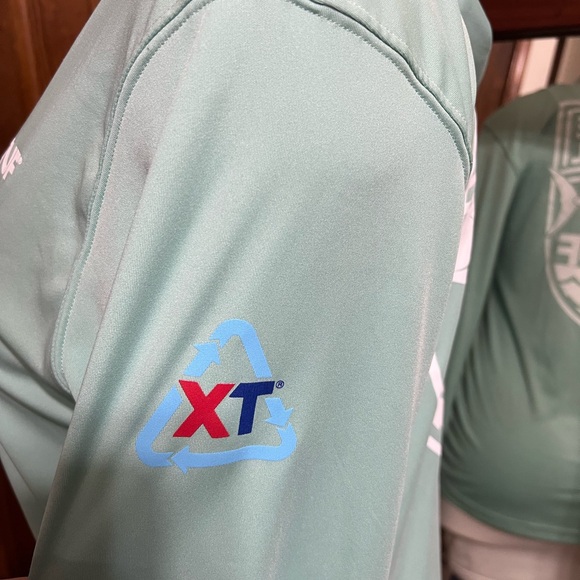 UNISEX Mint SPF Green Long Sleeve Fishing Top - Picture 2 of 6